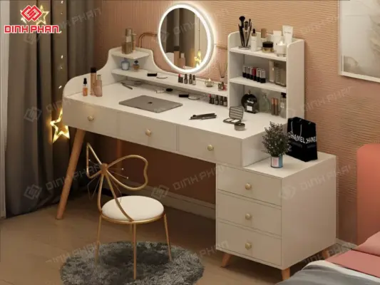 Bàn trang điểm BMT: Mẫu đẹp, giá xưởng & địa chỉ uy tín