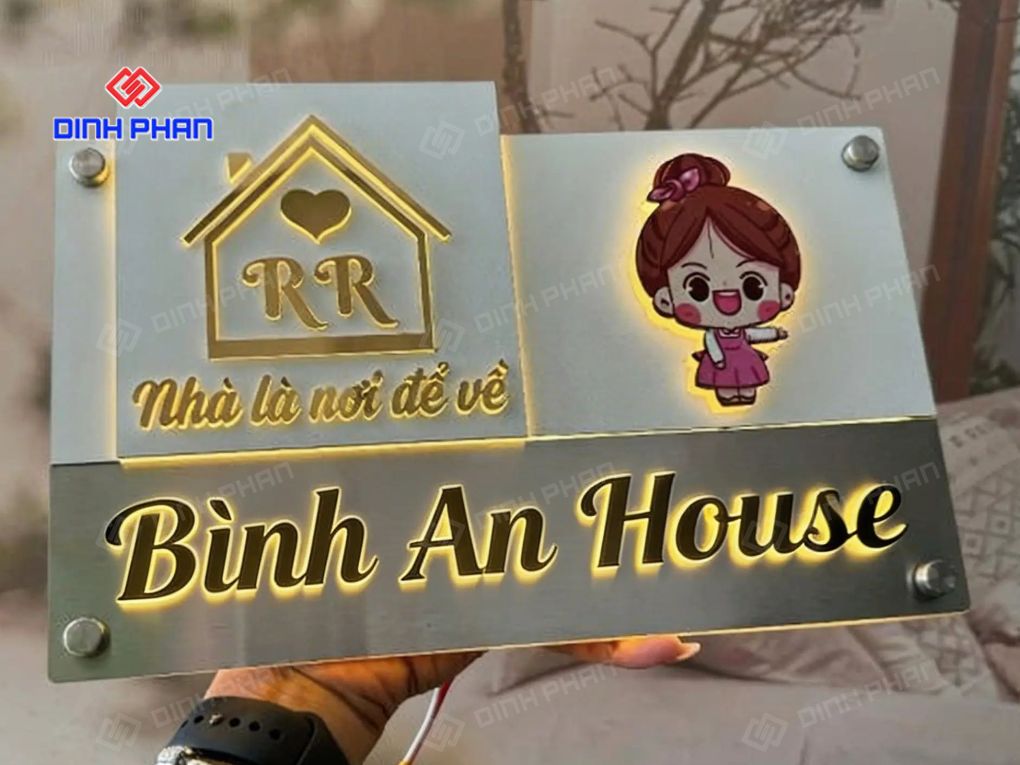 Bảng số nhà cao cấp đẹp, sang trọng, thiết kế theo yêu cầu Bảng số nhà cao cấp đẹp, sang trọng, thiết kế theo yêu cầu