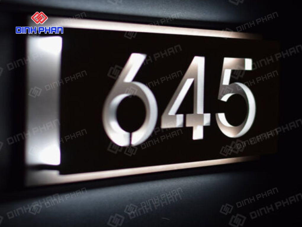 Biển số phòng đẹp, rõ ràng, thiết kế theo yêu cầu Biển số phòng đẹp, rõ ràng, thiết kế theo yêu cầu