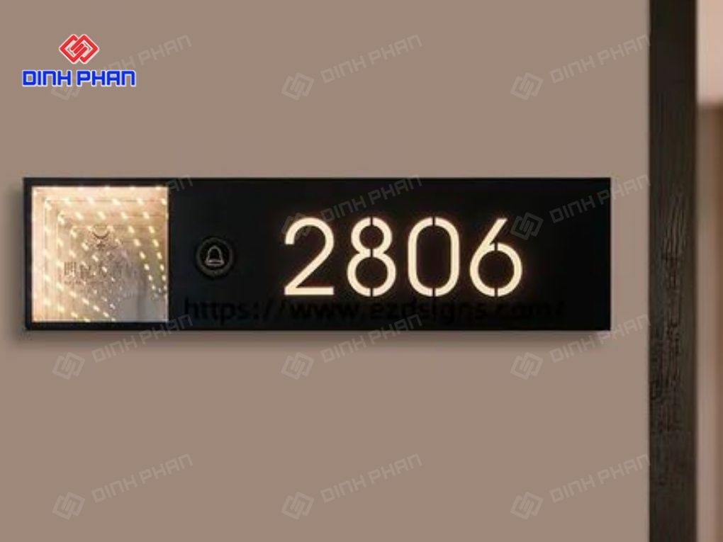 Biển số phòng đẹp, rõ ràng, thiết kế theo yêu cầu Biển số phòng đẹp, rõ ràng, thiết kế theo yêu cầu