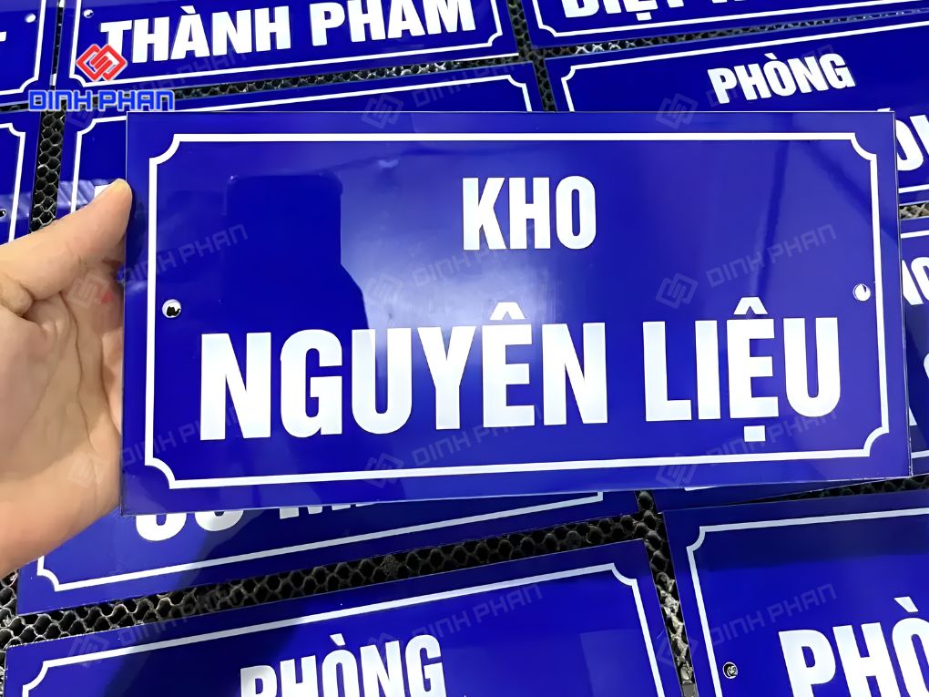 Biển tên phòng ban đẹp, rõ ràng, thiết kế theo yêu cầu