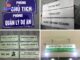 Biển tên phòng ban đẹp, rõ ràng, thiết kế theo yêu cầu