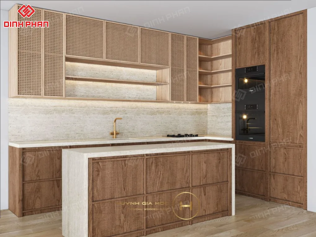 Cách Bảo Quản Tủ Bếp Gỗ Bền Đẹp Như Mới: Bí Quyết Từ Chuyên Gia Nội Thất
