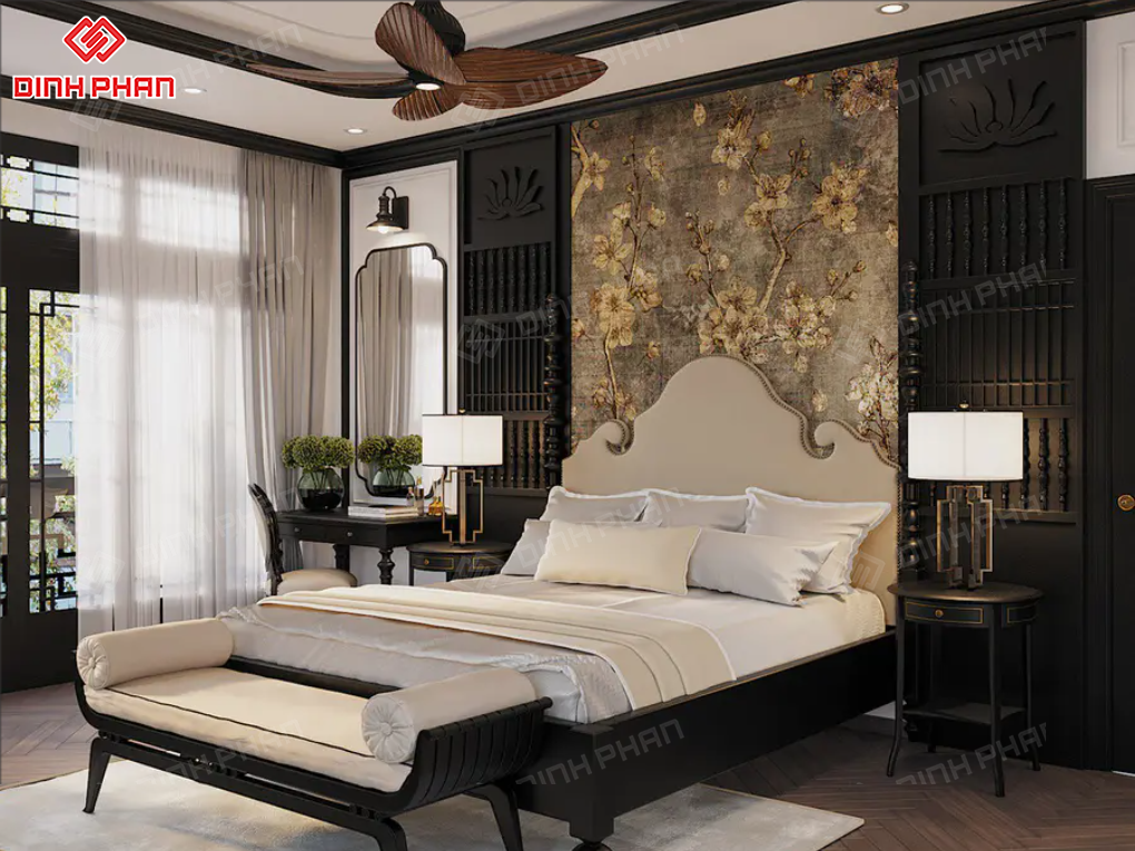 Mẫu nội thất phòng ngủ master BMT sang trọng, đẳng cấp