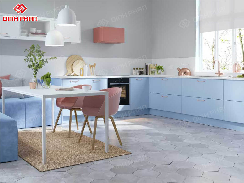 Thiết Kế Bếp Nhỏ Chữ L BMT: Giải Pháp Đột Phá Không Gian Bếp Tiện Nghi