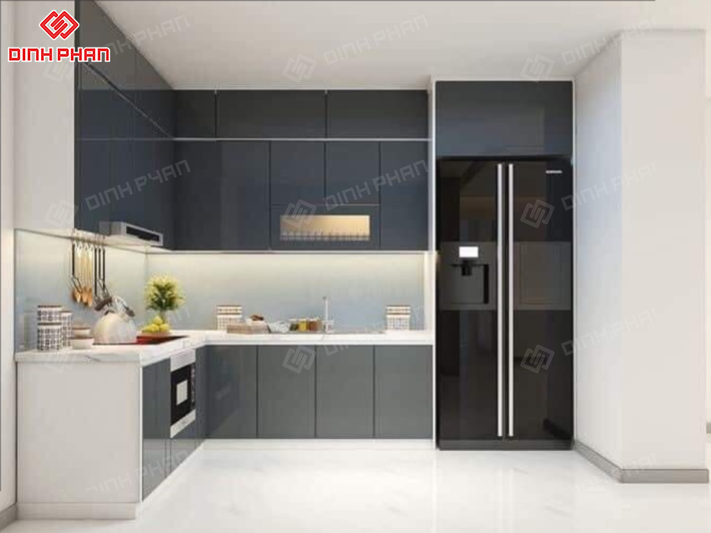 Thiết Kế Bếp Nhỏ Chữ L BMT: Giải Pháp Đột Phá Không Gian Bếp Tiện Nghi