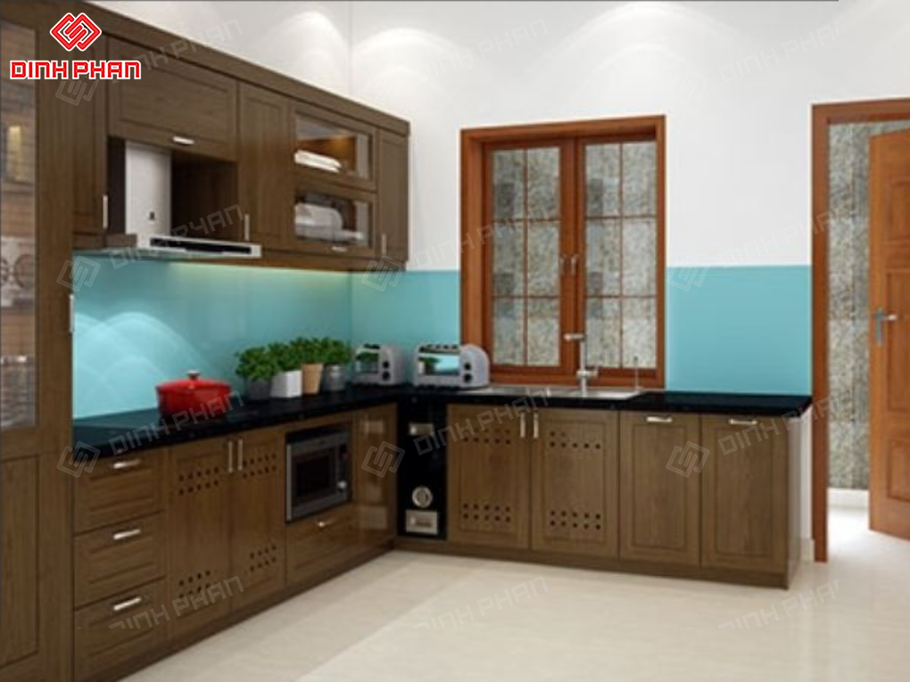Thiết Kế Bếp Nhỏ Chữ L BMT: Giải Pháp Đột Phá Không Gian Bếp Tiện Nghi