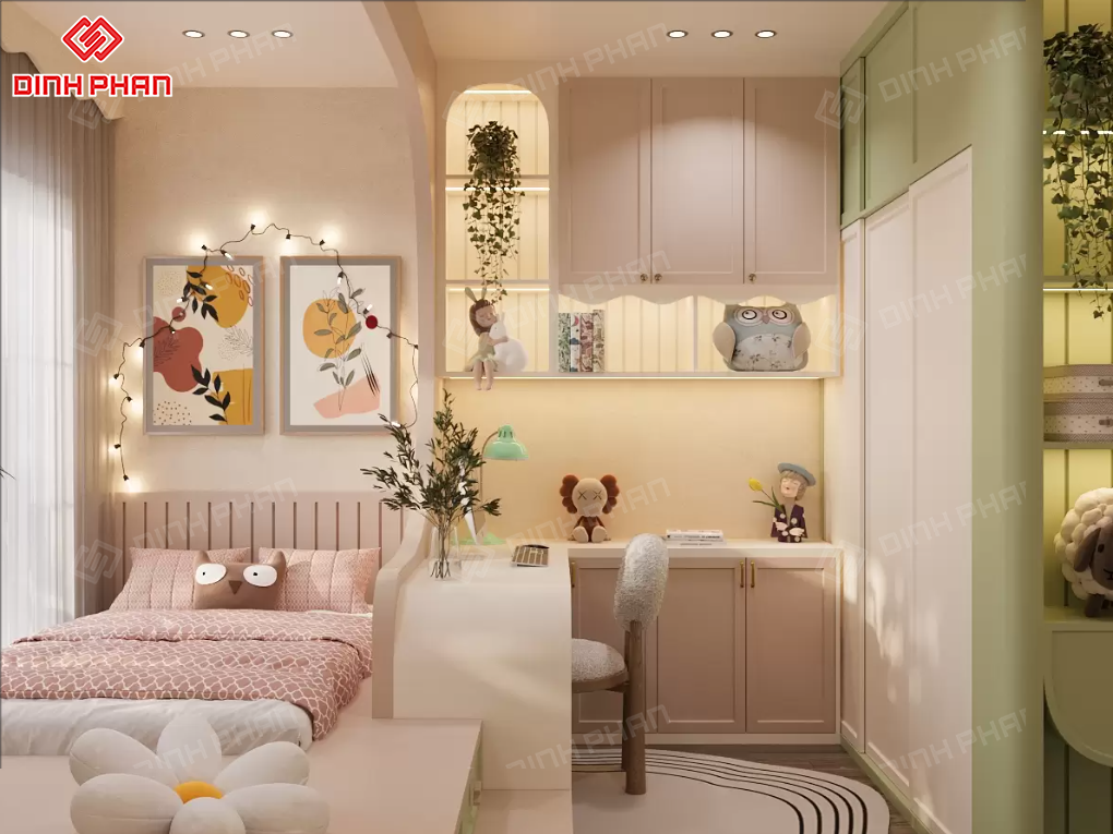 Thiết Kế Phòng Ngủ Nhỏ BMT Đẹp Hiện Đại, Tối Ưu Diện Tích Thiết Kế Phòng Ngủ Nhỏ BMT Đẹp Hiện Đại, Tối Ưu Diện Tích