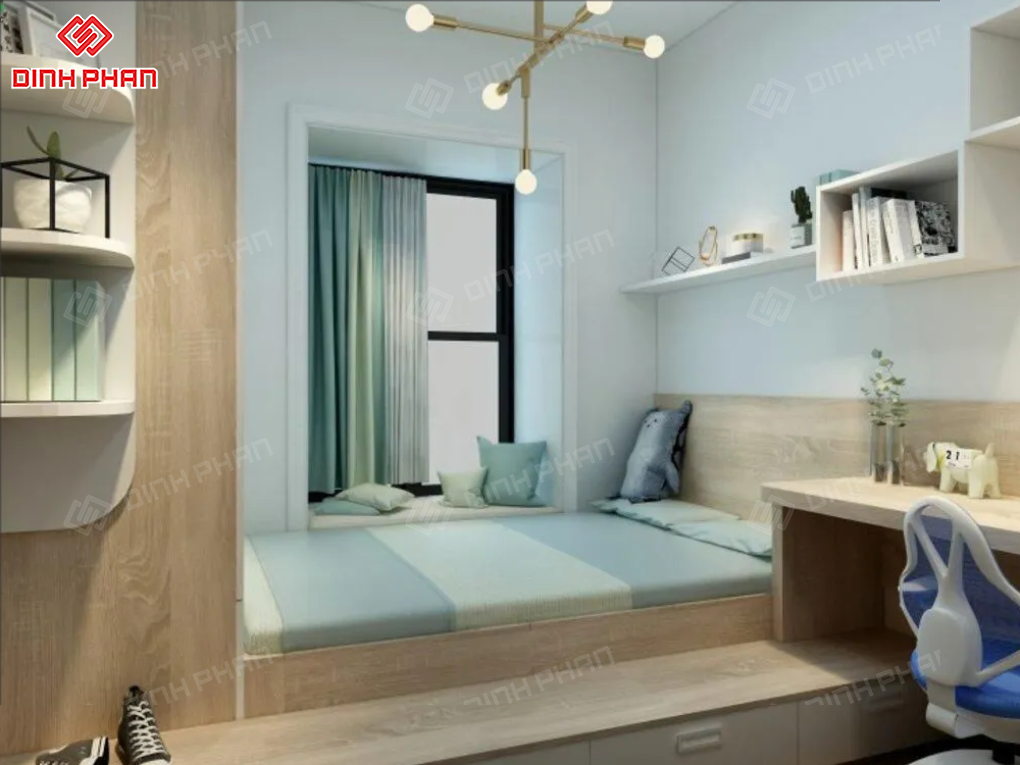 Thiết Kế Phòng Ngủ Nhỏ BMT Đẹp Hiện Đại, Tối Ưu Diện Tích Thiết Kế Phòng Ngủ Nhỏ BMT Đẹp Hiện Đại, Tối Ưu Diện Tích