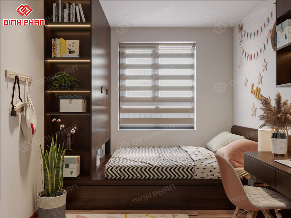 Thiết Kế Phòng Ngủ Nhỏ BMT Đẹp Hiện Đại, Tối Ưu Diện Tích Thiết Kế Phòng Ngủ Nhỏ BMT Đẹp Hiện Đại, Tối Ưu Diện Tích