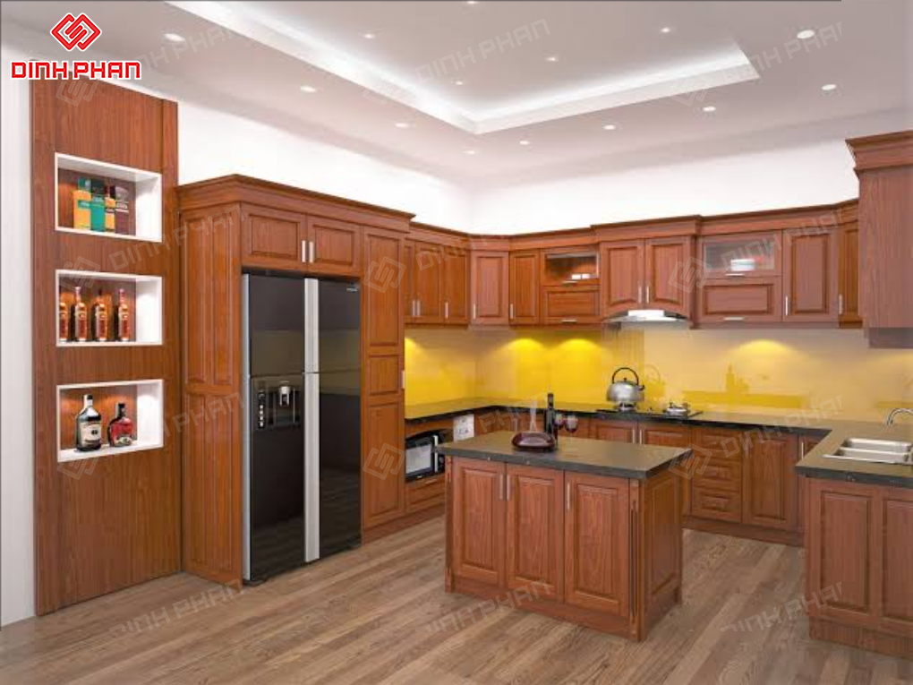 Tủ Bếp Gỗ Tự Nhiên Hay Gỗ Công Nghiệp: So Sánh Chi Tiết & Nên Chọn Loại Nào? Tủ Bếp Gỗ Tự Nhiên Hay Gỗ Công Nghiệp: So Sánh Chi Tiết & Nên Chọn Loại Nào?
