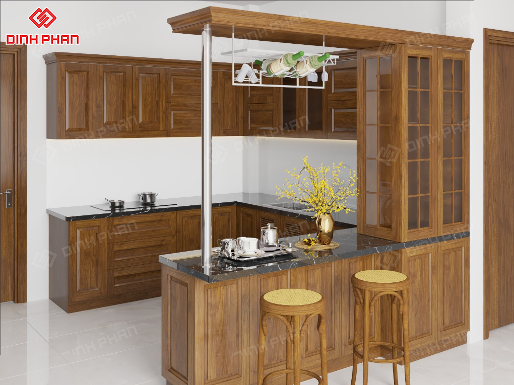 Tủ Bếp Gỗ Tự Nhiên Hay Gỗ Công Nghiệp: So Sánh Chi Tiết & Nên Chọn Loại Nào? Tủ Bếp Gỗ Tự Nhiên Hay Gỗ Công Nghiệp: So Sánh Chi Tiết & Nên Chọn Loại Nào?